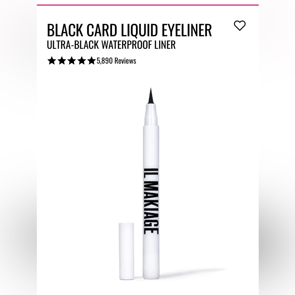 Il Makiage Black Card Liquid Eyeliner 2 x 20dlls